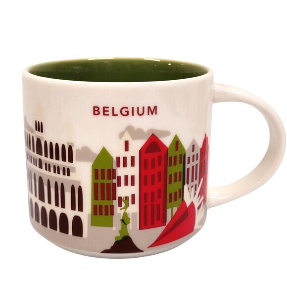 Starbucks You are Here Collection Belgium 2020 Mug 14 oz - Picture 1 of 7